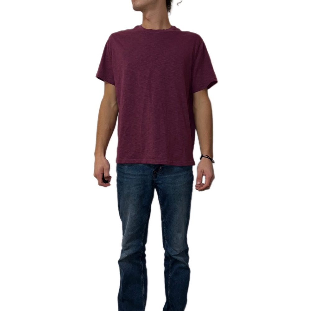 Dip T-Shirt Men’s | Color: Maroon | Size: Men’s Large